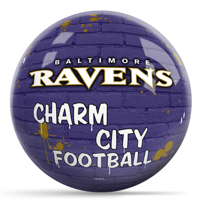 OTB NFL Graffiti Wall Ball - Baltimore Ravens