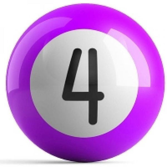 Purple 4 Ball Bowling Ball