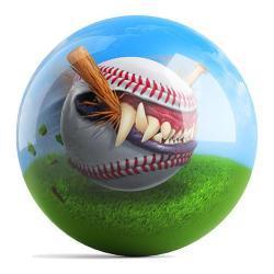 Baseball Monster Bowling Ball