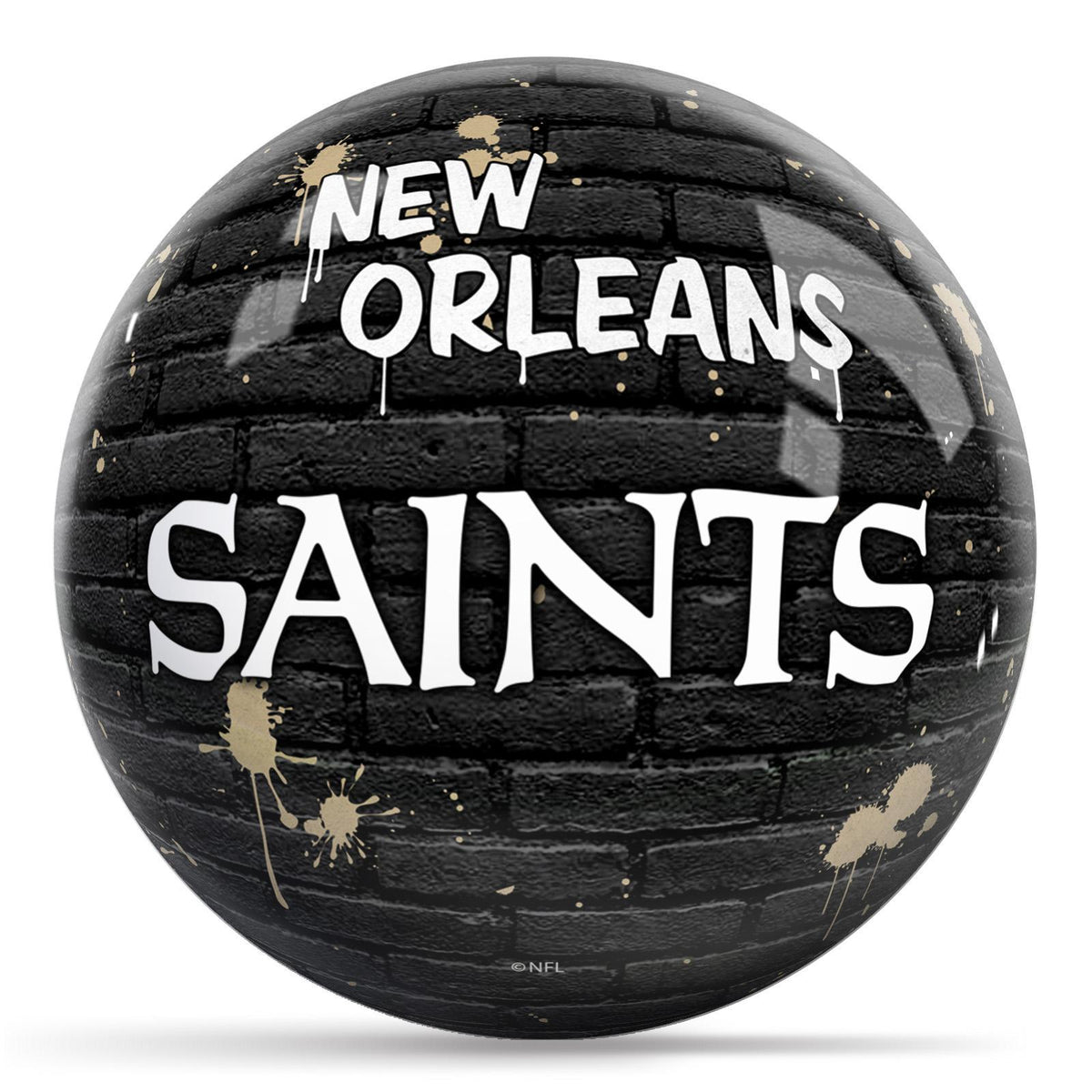OTB NFL Graffiti Wall Ball - New Orleans Saints