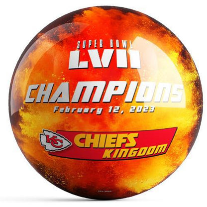 Kansas City Chiefs Super Bowl LVII 2022 Polyester Ball