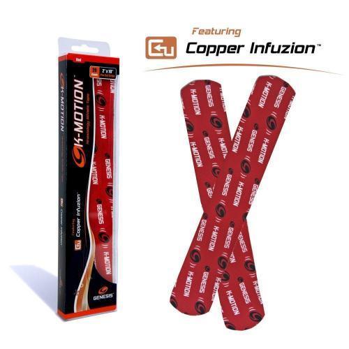 Genesis K-Motion Pre Cut Strips - Red