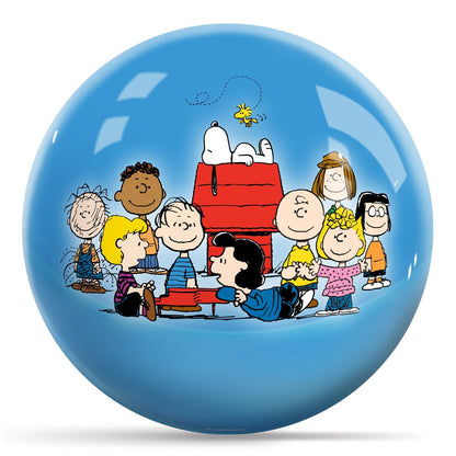 Peanuts Charlie Brown Friends Pattern Bowling Ball