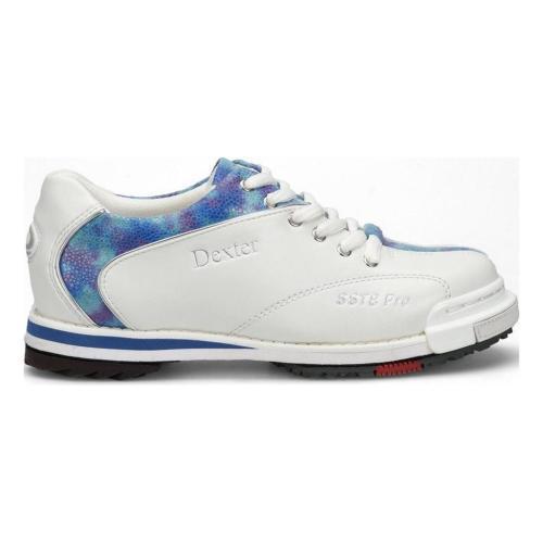 SST 8 Pro White/Blue Women's Bowling Shoes (Disco)