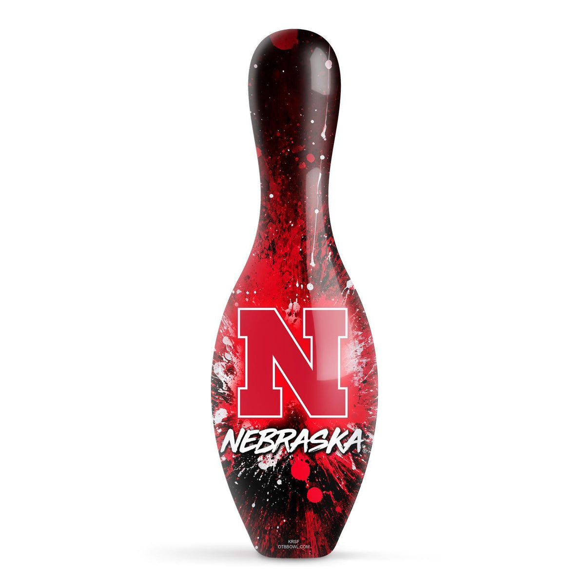NCAA Splash Bowling Pin - University of Nebraska