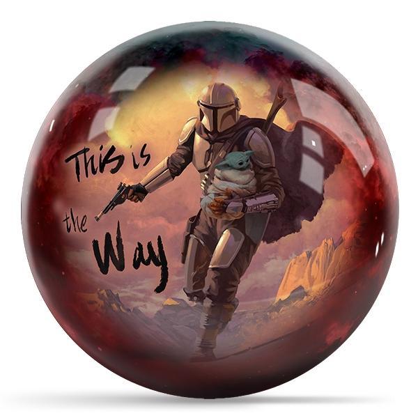 Grogu & Din Djarin Bowling Ball