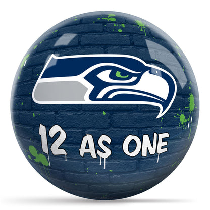 OTB NFL Graffiti Wall Ball - Seattle Seahawks