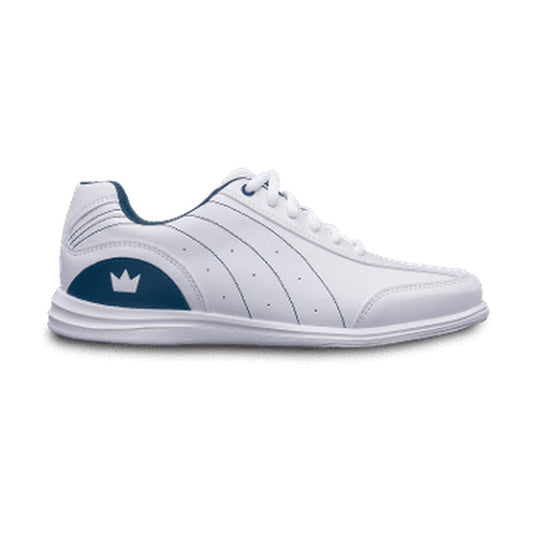 Brunswick Mystic White/Navy Wide Women’s Bowling Shoes