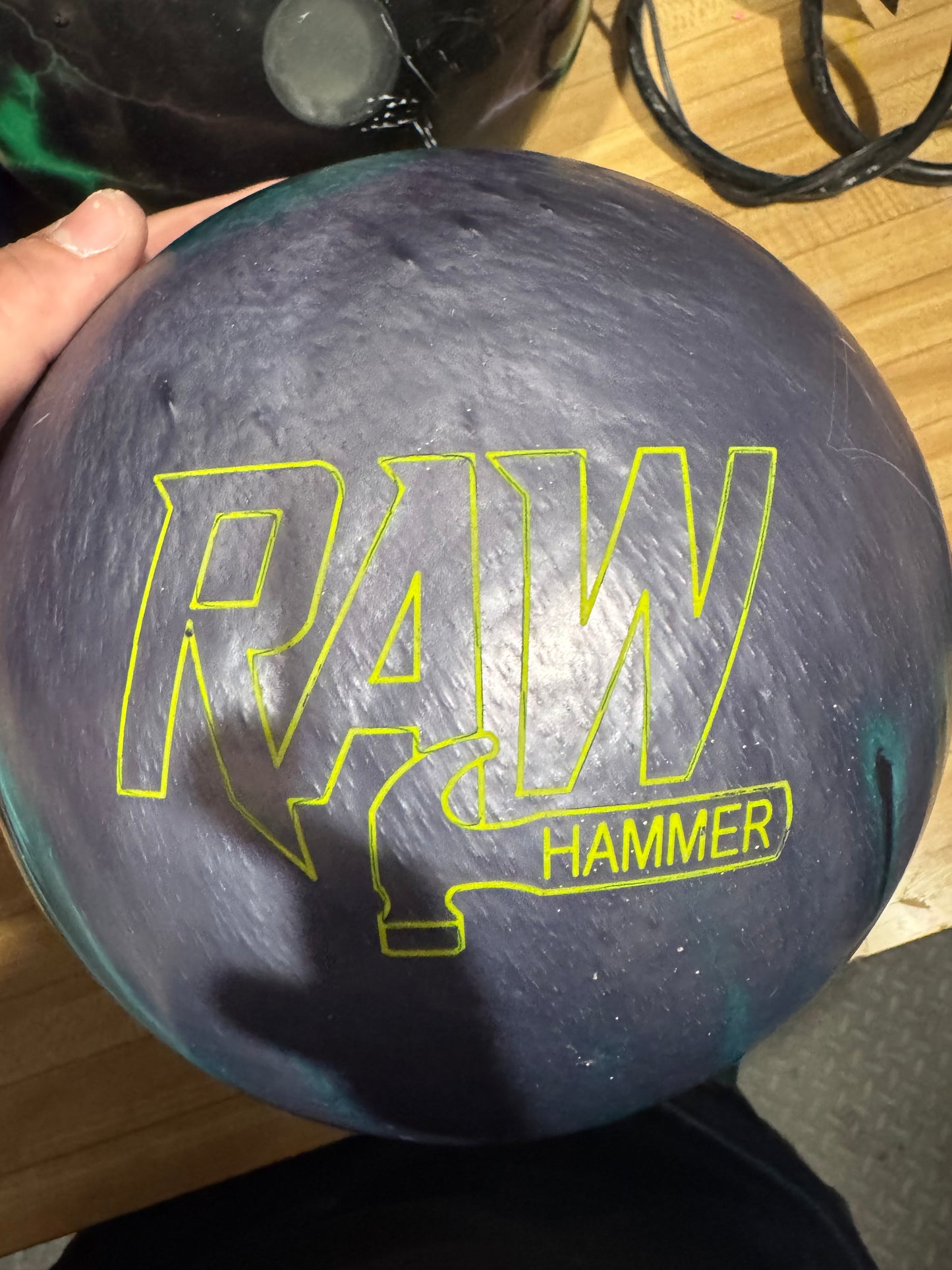 Used Raw Hammer Pearl 12lbs #005A