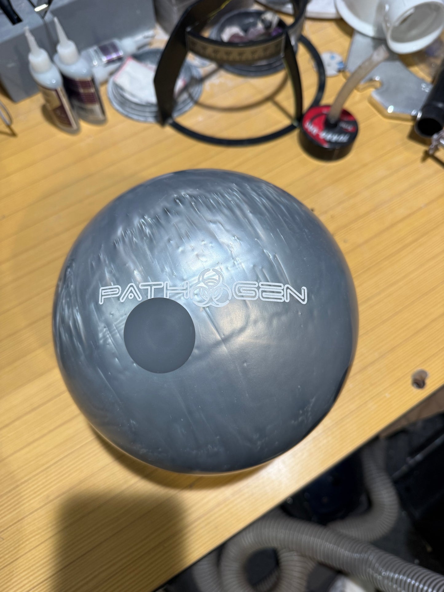 Used Pyramid Pathogen Blue Dot 15lb #0857