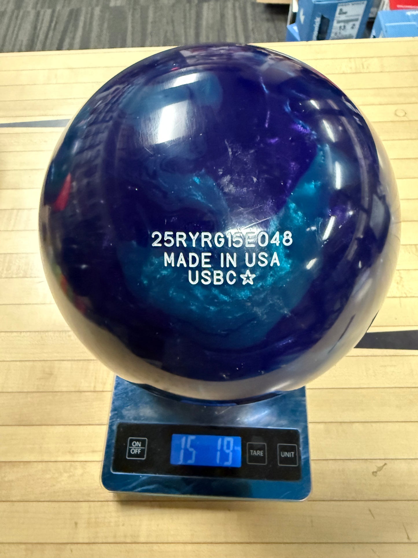 Used Rst Hyperdrive Pearl 15lb #E048