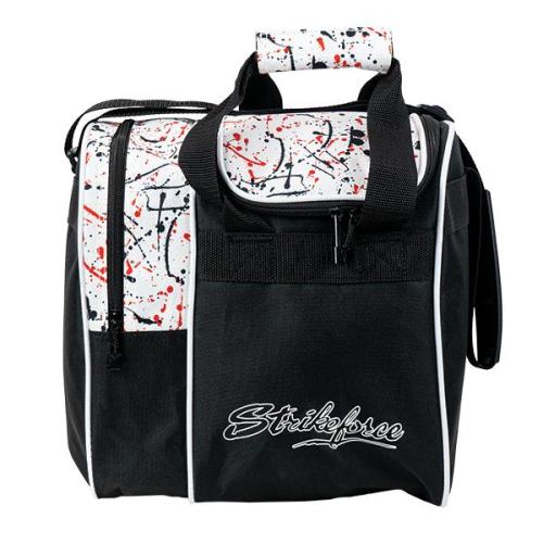 Rook 1 Ball Tote White/Black/Red Splash