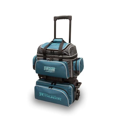 Rolling Thunder 4 Ball Roller Steel Blue/Black