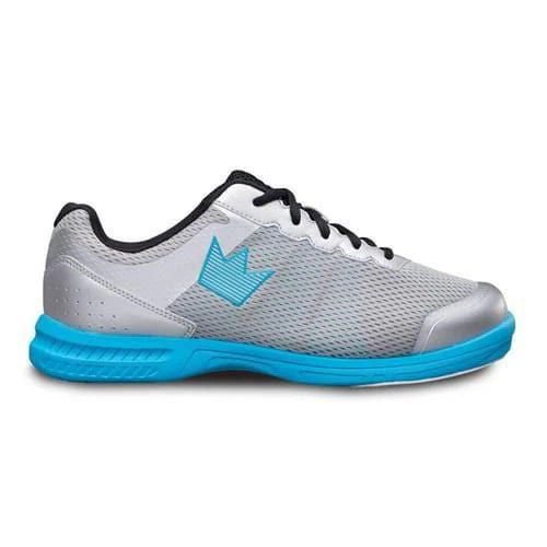 Fuze Silver/Sky Blue Men's Bowling Shoes (DISCO)