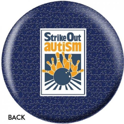 Strike Out Autism Bowling Ball