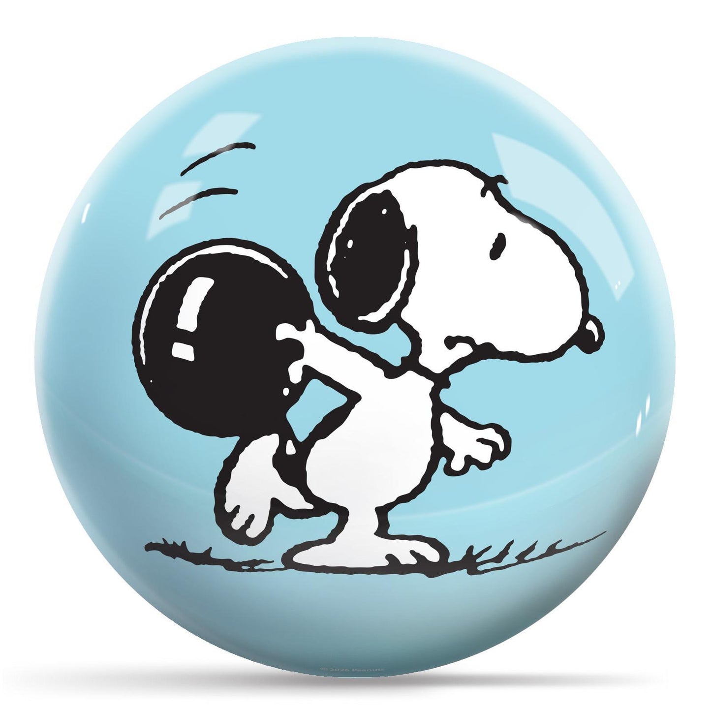 Peanuts Snoopy Pattern Bowling Ball