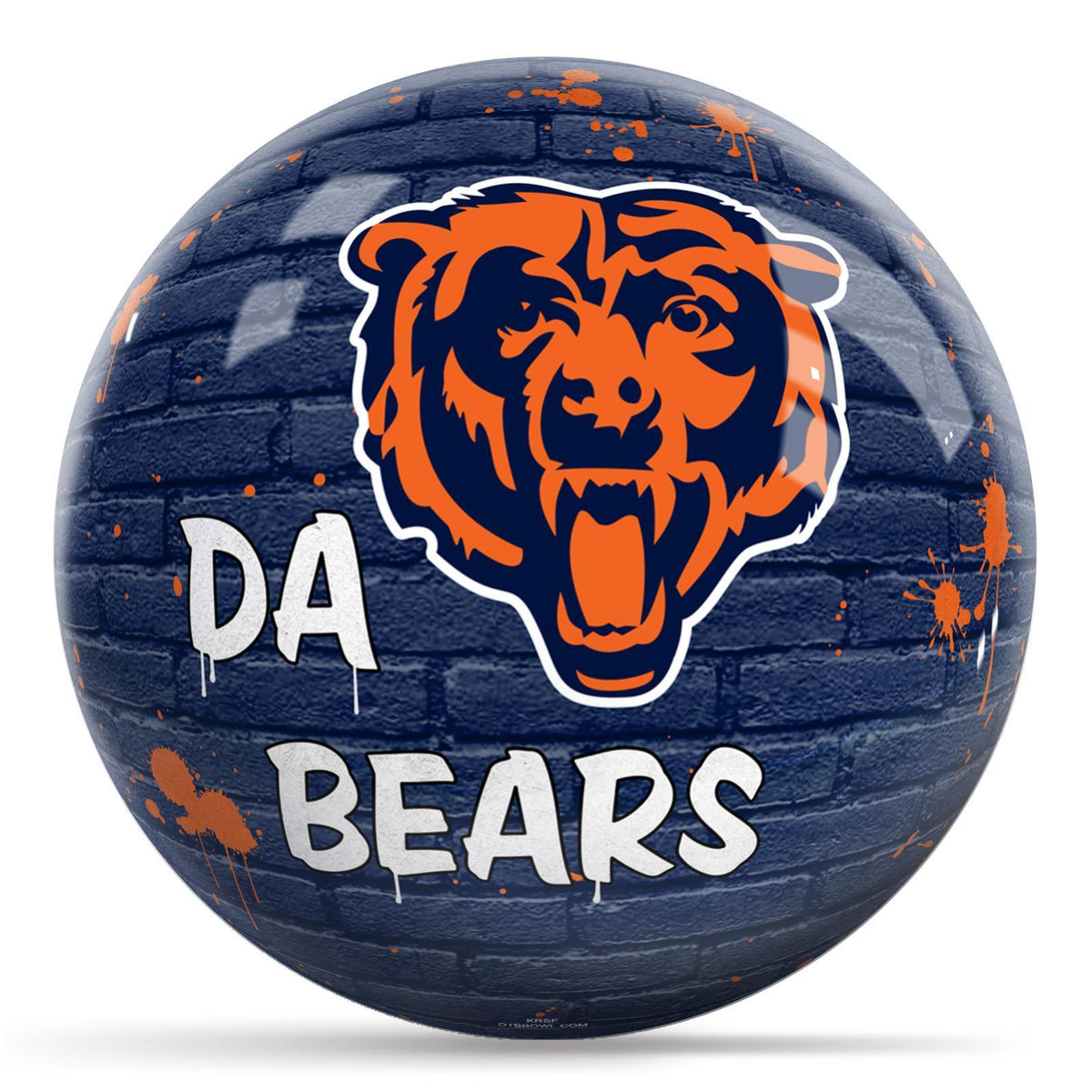 OTB NFL Graffiti Wall Ball - Chicago Bears