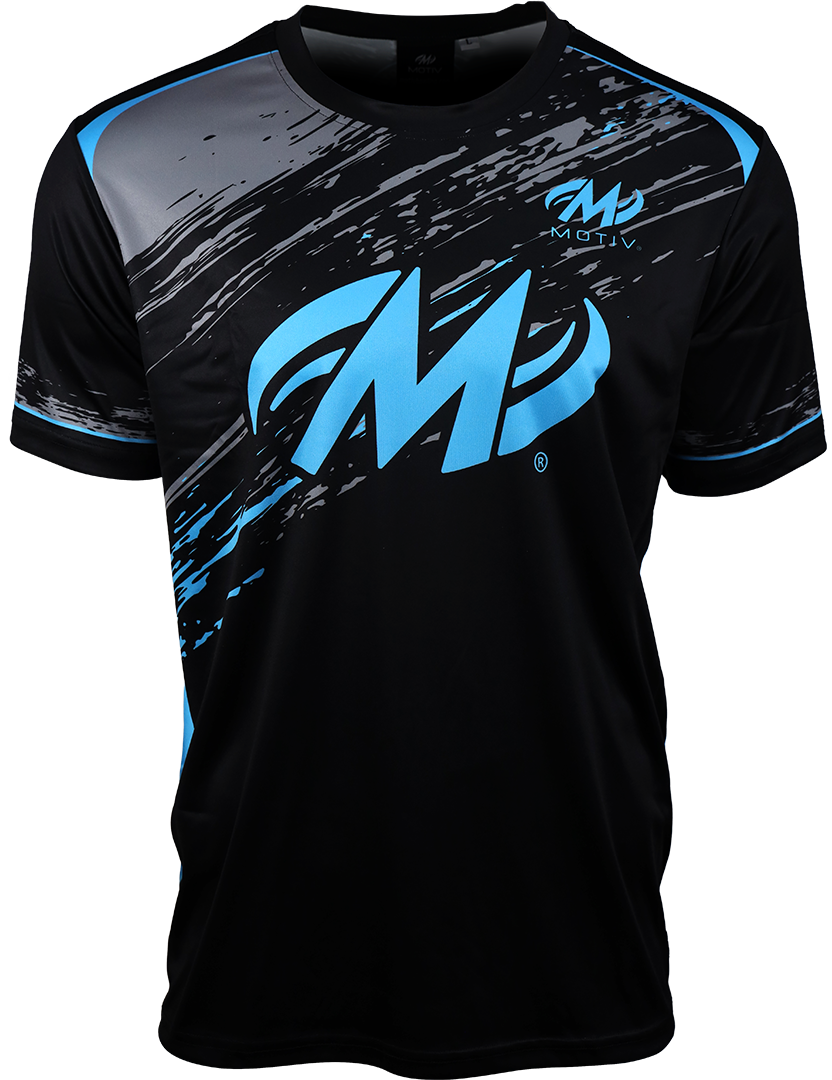 Crush Jersey - Black/Cyan