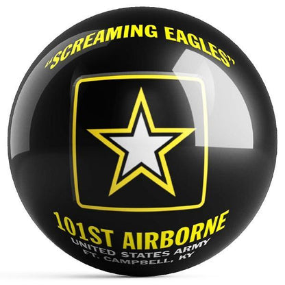 101st Airborne Bowling Ball