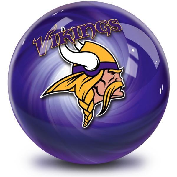 NFL Helmet Swirl - Minnesota Vikings