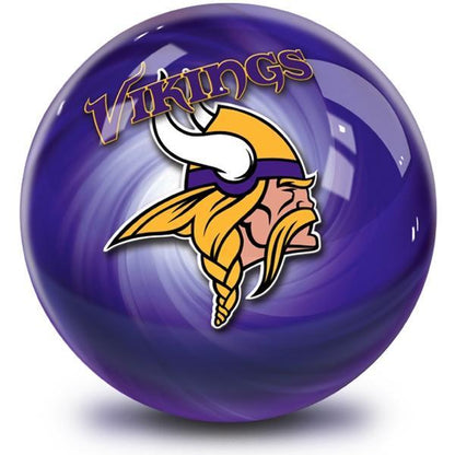 NFL Helmet Swirl - Minnesota Vikings