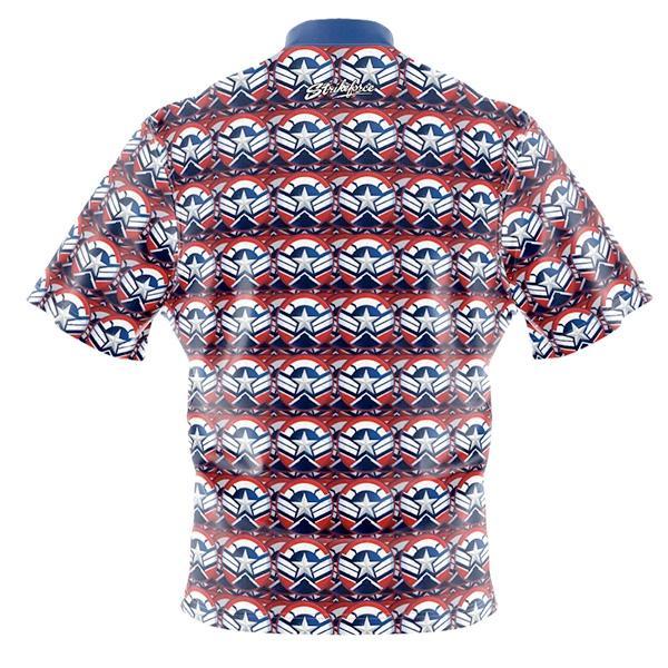 Marvel Captain America Sam WIlson Shield Repeat Pattern Jersey