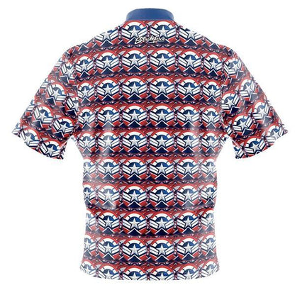 Marvel Captain America Sam WIlson Shield Repeat Pattern Jersey