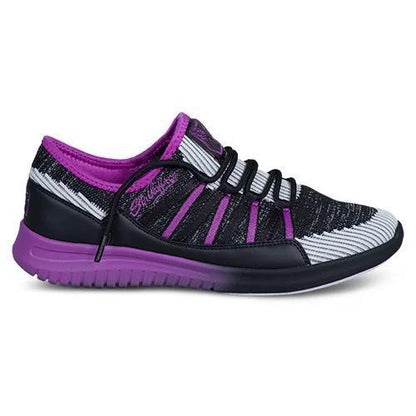 KR Strikeforce Jazz Black/Purple Women's Bowling Shoes