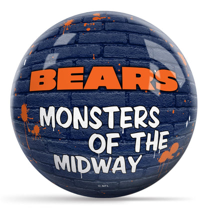 OTB NFL Graffiti Wall Ball - Chicago Bears