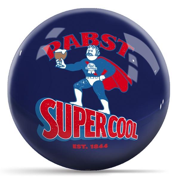 Pabst Supercool Bowling Ball