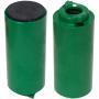 Turbo Switch Grip Inner Sleeve Green w/Urethane Solid Black
