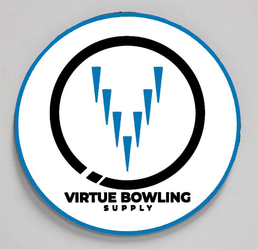 Virtue Shammy Rubber Plated Round White