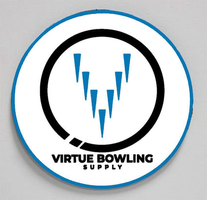 Virtue Shammy Rubber Plated Round White