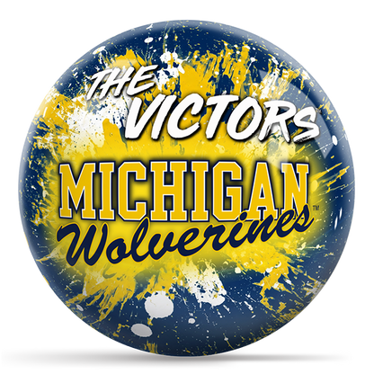 NCAA Paint Splash Ball - University of Michigan