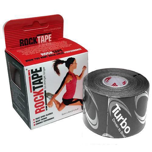 2" RockTape Turbo Energy Black Roll