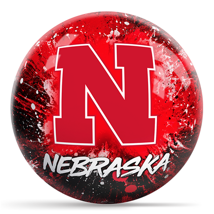NCAA Paint Splash Ball - University of Nebraska