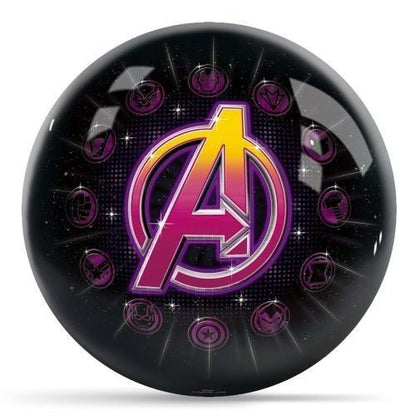 Marvel - Avengers - Logo with Character Icons Ball
