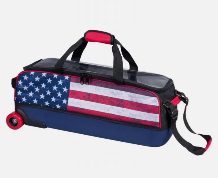 Fast Slim Triple Tote American Flag