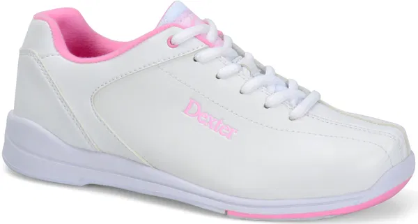 Raquel IV White/Pink Women's Bowling Shoes