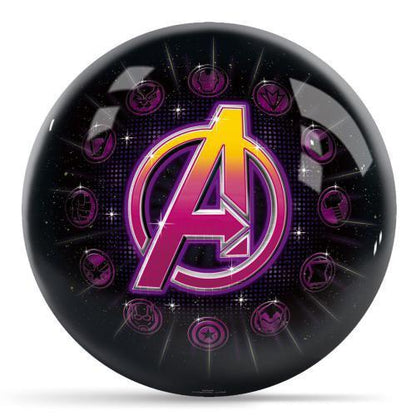 Marvel - Avengers - Logo with Character Icons Ball