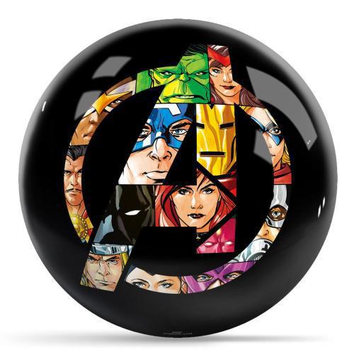 Marvel - Avengers - Logo with Characters Ball