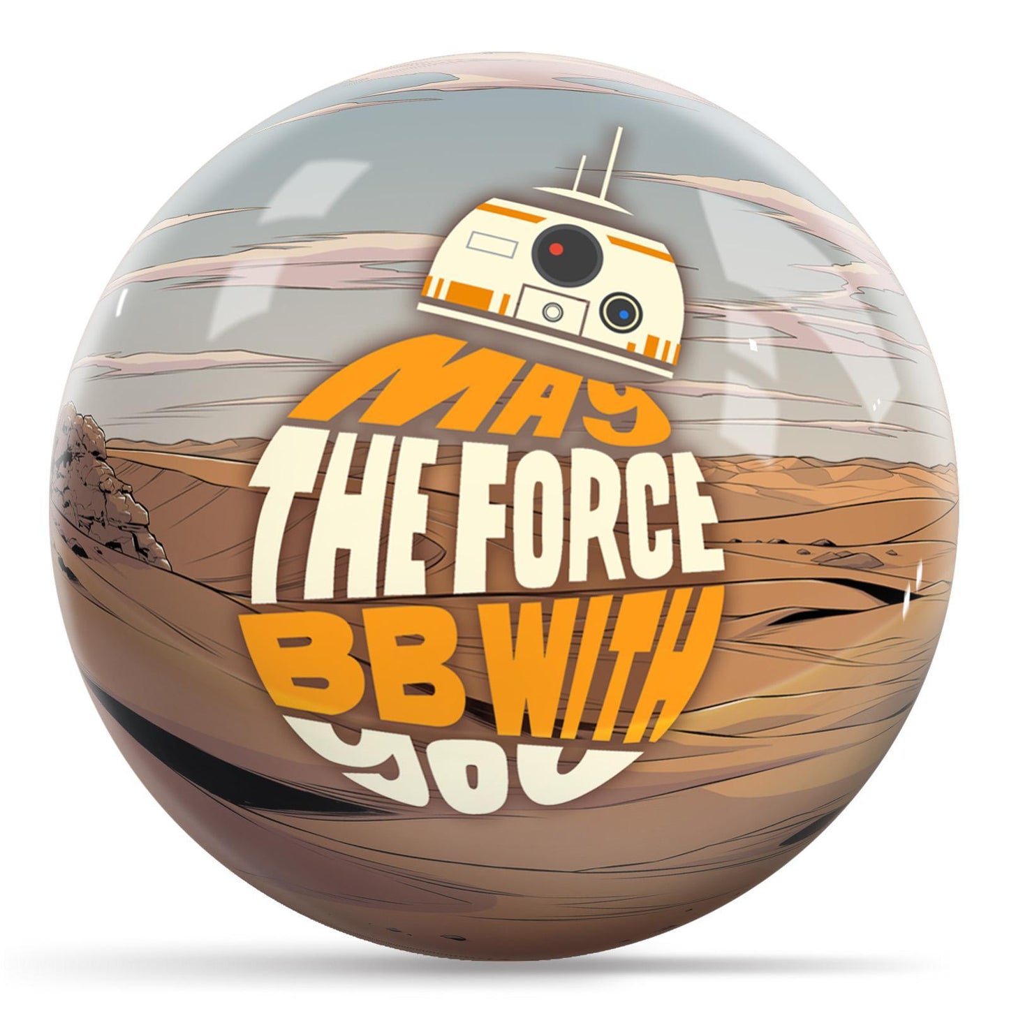 Star Wars BB-8 Droid Undrilled Bowling Ball