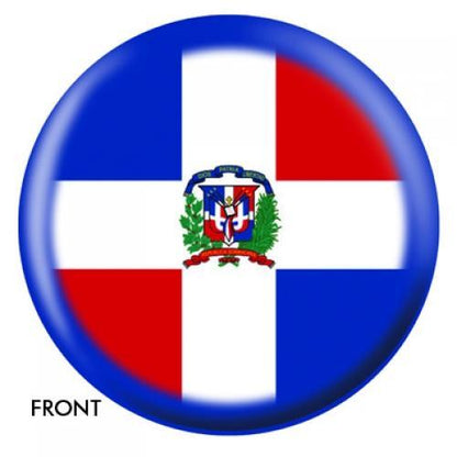 Dominican Republic Flag Bowling Ball