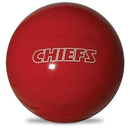 NFL Engraved Plastic Ball - Kansas City Chiefs