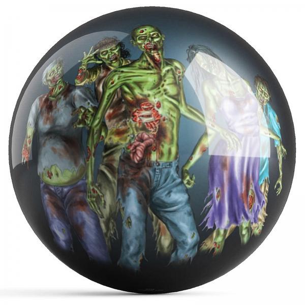 Zombie Horde Bowling Ball