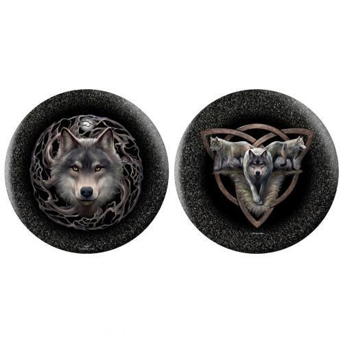 Wolves/Night Forest Polyester Ball