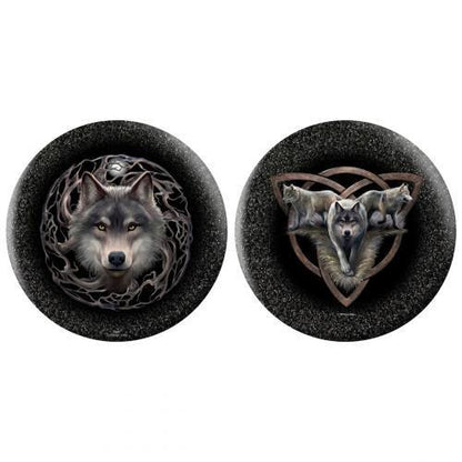 Wolves/Night Forest Polyester Ball