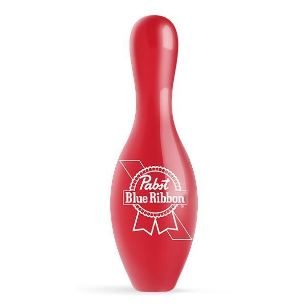 Pabst Blue Ribbon Logo Pin - Red