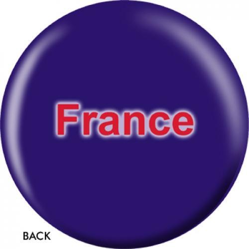 French Flag Bowling Ball
