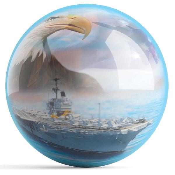 Navy Bowling Ball